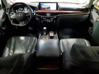 2019 Lexus LX with VIN JTJHY7AX3K4290825, listed as a Copart auction lot 46424175 with 87,011 mi miles and Salvage Title. Bid and sale history available at carsss.com. Image 8.