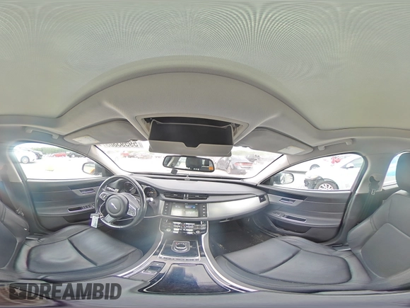 2017 Jaguar XF with VIN SAJBJ4BN0HCY32018, listed as a Copart auction lot 59593805 with 109,774 mi miles and Salvage title. Bid and sale history available at DreamBid. Image 14.