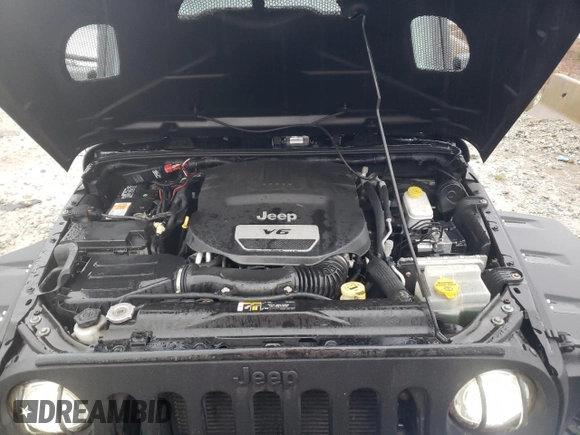 2017 Jeep Wrangler Unlimited Rubicon Recon z VIN 1C4HJWFG8HL581524, wystawiony jako Copart lot #81304384 z przebiegiem 53 287 mil mil oraz Szkoda całkowita • Salvage title. Historia ofert i sprzedaży dostępna na DreamBid. Obrazek 11.