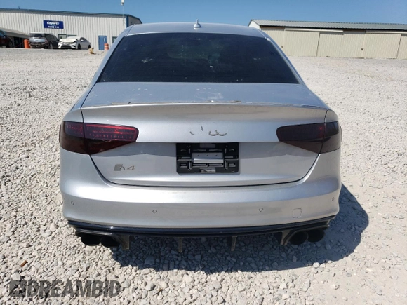 2016 Audi S4 Premium Plus with VIN WAUBGAFLXGA004778, listed as a Copart auction lot 75224384 with 119,790 mi miles and Salvage Title. Bid and sale history available at carsss.com. Image 6.