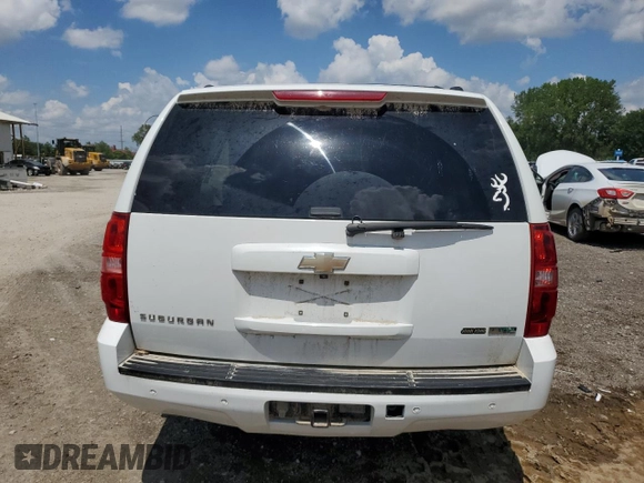 2011 Chevrolet Suburban LT with VIN 1GNSKJE35BR394032, listed as a Copart auction lot 59235184 with 248,979 mi miles and Salvage Title. Bid and sale history available at carsss.com. Image 6.