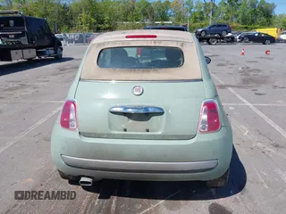 2013 FIAT 500 Lounge with VIN 3C3CFFER4DT512749, listed as a IAAI auction lot 42063224 with 186,157 mi miles and . Bid and sale history available at DreamBid. Image 16.