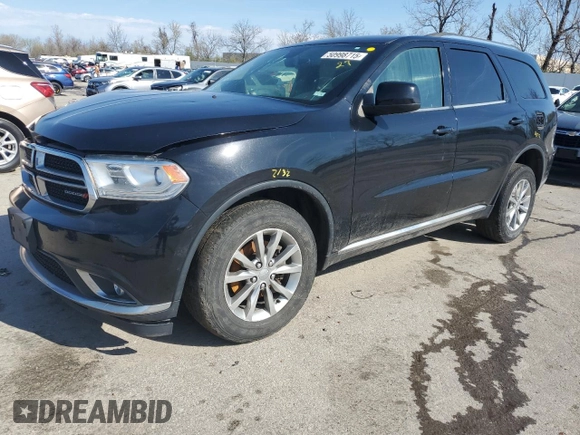 2018 Dodge Durango SXT with VIN 1C4RDJAGXJC176938, listed as a Copart auction lot 50998715 with 109,915 mi miles and Salvage Title. Bid and sale history available at DreamBid. Image 1.