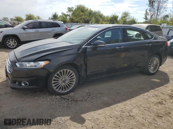 2013 Ford Fusion Titanium with VIN 3FA6P0D94DR159811, listed as a Copart auction lot 72472774 with 0 mi miles and Salvage Title. Bid and sale history available at carsss.com. Image 1.
