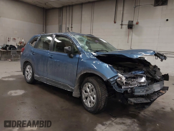 2019 Subaru Forester with VIN JF2SKACC6KH443080, listed as a IAAI auction lot 41435646 with 97,807 mi miles. Bid and sale history available at carsss.com. Image 1.