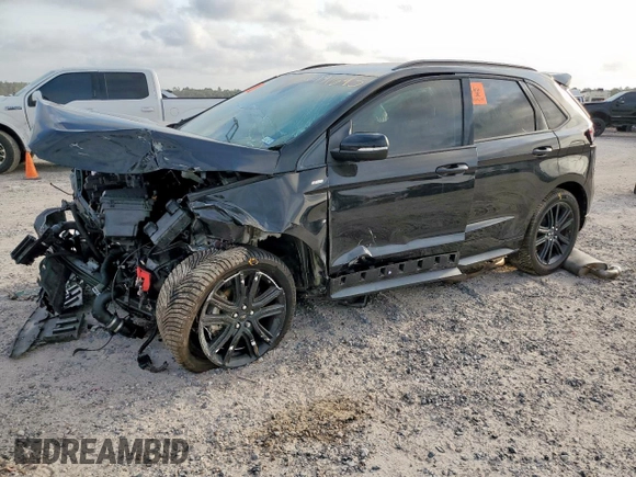 2020 Ford Edge SEL z VIN 2FMPK3J93LBB07159, wystawiony jako Copart lot #56991695 z przebiegiem Nie podano mil oraz Szkoda całkowita • Salvage title. Historia ofert i sprzedaży dostępna na DreamBid. Obrazek 1.