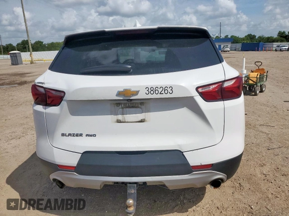 2021 Chevrolet Blazer LT with VIN 3GNKBHRS5MS519346, listed as a Copart auction lot 62843335 with 243,126 mi miles and Clean title. Bid and sale history available at DreamBid. Image 6.