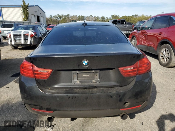 2015 BMW 4 Series 435i with VIN WBA3R1C59FK193517, listed as a Copart auction lot 88938695 with 166,102 mi miles and Salvage Title. Bid and sale history available at DreamBid. Image 6.