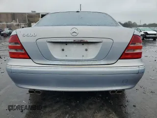 2000 Mercedes-Benz S-Class with VIN WDBNG75J4YA051291, listed as a Copart auction lot 71894364 with 0 mi miles and Salvage Title. Bid and sale history available at carsss.com. Image 6.