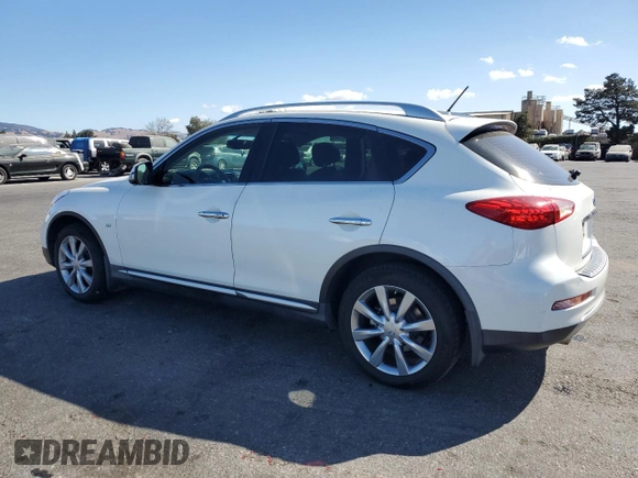 2016 Infiniti QX50 with VIN JN1BJ0RPXGM231063, listed as a Copart auction lot 76352804 with 95,889 mi miles and Salvage Title. Bid and sale history available at carsss.com. Image 2.