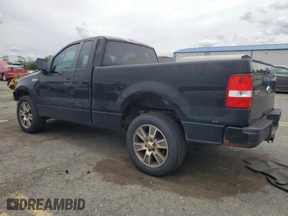 2007 Ford F-150 XL with VIN 1FTRF12207KD50317, listed as a Copart auction lot 58611805 with 122,940 mi miles and Salvage title. Bid and sale history available at DreamBid. Image 2.