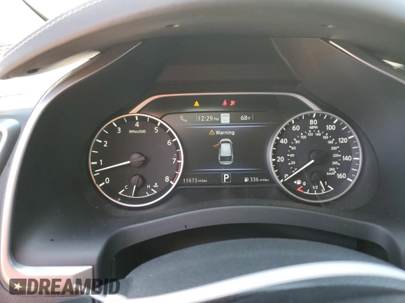 2023 Nissan Murano SL with VIN 5N1AZ2CJ8PC109546, listed as a Copart auction lot 48237295 with 11,673 mi miles and Non Repairable. Bid and sale history available at DreamBid. Image 9.