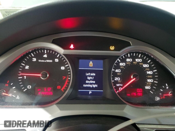 2010 Audi A6 3.0T Premium Plus with VIN WAUFGAFB5AN057218, listed as a Copart auction lot 87795385 with 175,190 mi miles and Salvage Title. Bid and sale history available at carsss.com. Image 9.