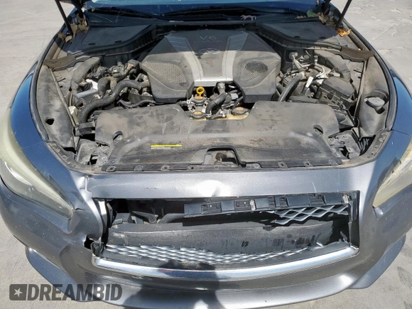 2017 Infiniti Q50 Premium with VIN JN1EV7AP8HM730662, listed as a Copart auction lot 49524415 with 142,905 mi miles and Clean title. Bid and sale history available at DreamBid. Image 11.
