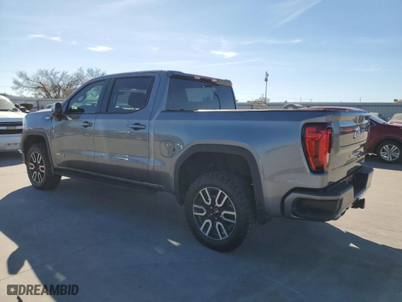2021 GMC Sierra 1500 AT4 with VIN 3GTU9EET7MG442976, listed as a Copart auction lot 79588613 with 54,250 mi miles and Clean Title. Bid and sale history available at carsss.com. Image 2.