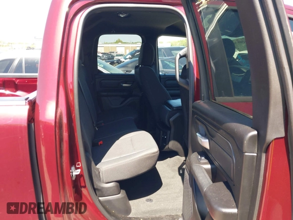 2024 Ram 1500 Tradesman with VIN 1C6SRECG5RN205714, listed as a IAAI auction lot 42085708 with 11,412 mi miles and . Bid and sale history available at DreamBid. Image 8.