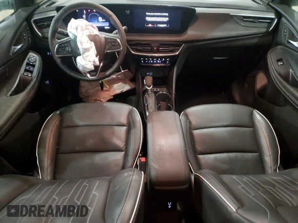 2024 Buick Encore GX Avenir with VIN KL4AMGSL5RB150447, listed as a Copart auction lot 42165435 with 15,694 mi miles and Salvage title. Bid and sale history available at DreamBid. Image 8.