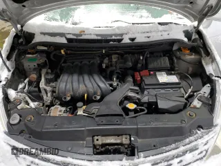 2007 Nissan Versa 1.8 S with VIN 3N1BC13E77L450063, listed as a Copart auction lot 42299135 with 81,821 mi miles and Salvage Title. Bid and sale history available at carsss.com. Image 11.
