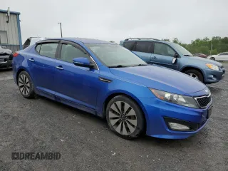 2011 Kia Optima SX z VIN KNAGR4A6XB5109812, wystawiony jako Copart lot #57073075 z przebiegiem 157 953 mil mil oraz Czysty tytuł • Clean title. Historia ofert i sprzedaży dostępna na DreamBid. Obrazek 4.