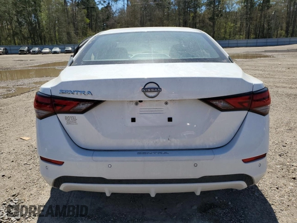 2024 Nissan Sentra S with VIN 3N1AB8BVXRY359352, listed as a Copart auction lot 49323845 with 12,067 mi miles and Salvage Title. Bid and sale history available at carsss.com. Image 6.