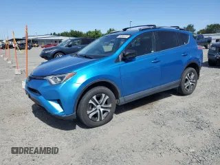 2018 Toyota RAV4 LE with VIN JTMBFREV0JJ747464, listed as a Copart auction lot 58366635 with 101,520 mi miles and Salvage title. Bid and sale history available at DreamBid. Image 1.