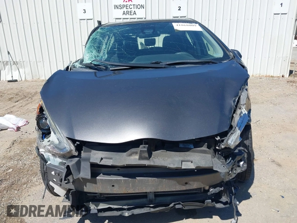2017 Toyota Prius One with VIN JTDKDTB37H1596039, listed as a IAAI auction lot 41868009 with 124,585 mi miles and . Bid and sale history available at DreamBid. Image 13.