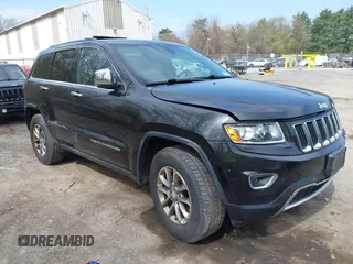 2014 Jeep Grand Cherokee Limited with VIN 1C4RJFBG9EC258590, listed as a IAAI auction lot 42178333 with 125,861 mi miles and . Bid and sale history available at DreamBid. Image 1.