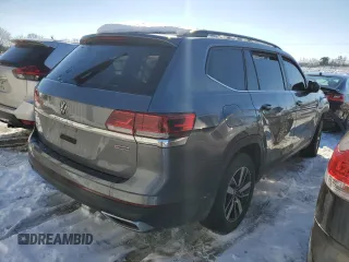 2021 Volkswagen Atlas SE z VIN 1V2LP2CA0MC586839, wystawiony jako Copart lot #88215305 z przebiegiem Nie podano mil oraz Szkody całkowita. Historia ofert i sprzedaży dostępna na DreamBid. Obrazek 3.