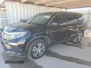 2017 Honda Pilot EX-L with VIN 5FNYF5H53HB026717, listed as a Copart auction lot 48214085 with 112,045 mi miles and Clean Title. Bid and sale history available at carsss.com. Image 1.