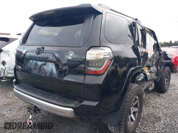 2022 Toyota 4Runner TRD Off Road Premium with VIN JTERU5JR8N6030756, listed as a IAAI auction lot 41612896 with 60,416 mi miles and . Bid and sale history available at DreamBid. Image 4.