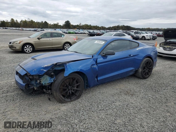 2017 Ford Mustang Shelby GT350 z VIN 1FA6P8JZ0H5521516, wystawiony jako Copart lot #78286434 z przebiegiem 108 661 mil mil oraz Szkoda całkowita • Salvage title. Historia ofert i sprzedaży dostępna na DreamBid. Obrazek 1.