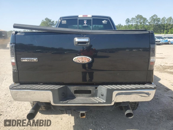 2007 Ford F-150 XLT with VIN 1FTPX14557FA89271, listed as a Copart auction lot 57209295 with 117,519 mi miles and Clean title. Bid and sale history available at DreamBid. Image 6.