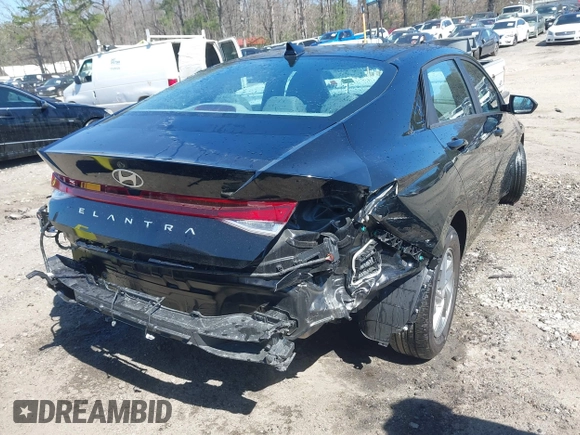 2024 Hyundai Elantra SE with VIN KMHLL4DG3RU772187, listed as a IAAI auction lot 41788149 with 7,673 mi miles and . Bid and sale history available at DreamBid. Image 17.