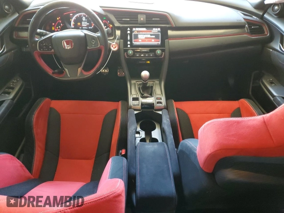 2018 Honda Civic Type R Touring z VIN SHHFK8G78JU203628, wystawiony jako Copart lot #52239215 z przebiegiem 43 339 mil mil oraz Szkoda całkowita • Salvage title. Historia ofert i sprzedaży dostępna na DreamBid. Obrazek 8.