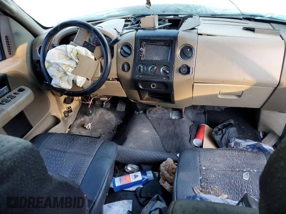 2006 Ford F-150 XLT with VIN 1FTPX14576FA14862, listed as a Copart auction lot 81292534 with 0 mi miles and Salvage Title. Bid and sale history available at carsss.com. Image 8.