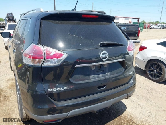 2015 Nissan Rogue SV with VIN KNMAT2MT7FP512012, listed as a IAAI auction lot 41982440 with 228,990 mi miles. Bid and sale history available at carsss.com. Image 3.