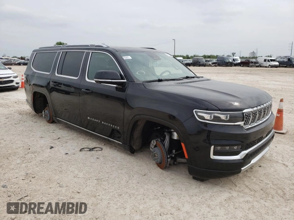 2023 Jeep Grand Wagoneer Series II with VIN 1C4SJSFP8PS549630, listed as a Copart auction lot 48138554 with 22 mi miles and . Bid and sale history available at DreamBid. Image 4.