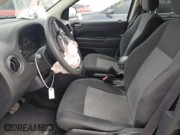 2016 Jeep Compass Sport with VIN 1C4NJDBB5GD763689, listed as a Copart auction lot 40944413 with 74,075 mi miles. Bid and sale history available at carsss.com. Image 7.
