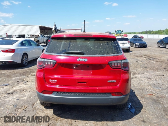 2018 Jeep Compass Latitude z VIN 3C4NJCBBXJT193295, wystawiony jako IAAI lot #41958808 z przebiegiem 121 440 mil mil oraz . Historia ofert i sprzedaży dostępna na DreamBid. Obrazek 16.