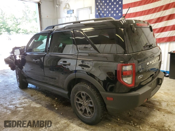 2024 Ford Bronco Sport Big Bend with VIN 3FMCR9B63RRE85848, listed as a Copart auction lot 62282525 with Not provided miles and Non repairable. Bid and sale history available at DreamBid. Image 2.
