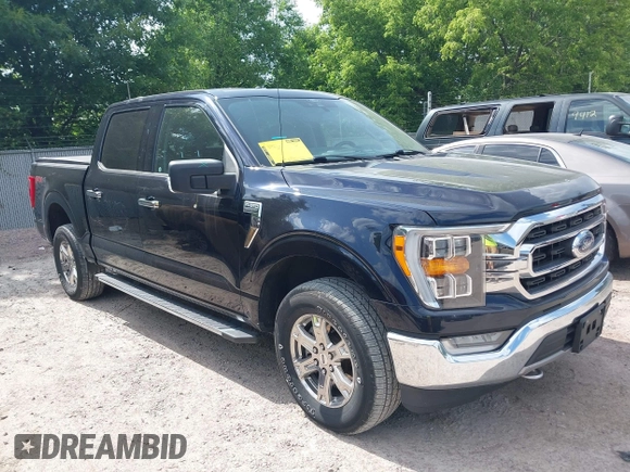 2021 Ford F-150 XL z VIN 1FTFW1E5XMFA57179, wystawiony jako IAAI lot #42561205 z przebiegiem 90 517 mil mil oraz . Historia ofert i sprzedaży dostępna na DreamBid. Obrazek 1.