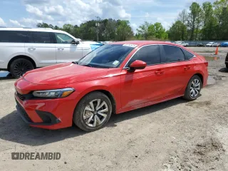 2024 Honda Civic LX z VIN 2HGFE2F21RH511422, wystawiony jako Copart lot #50782975 z przebiegiem 23 619 mil mil oraz Szkoda całkowita • Salvage title. Historia ofert i sprzedaży dostępna na DreamBid. Obrazek 1.