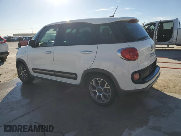 2014 FIAT 500L Trekking with VIN ZFBCFADH7EZ015974, listed as a Copart auction lot 87020184 with 109,058 mi miles and Clean Title. Bid and sale history available at DreamBid. Image 2.