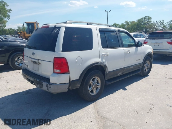 2002 Ford Explorer XLT with VIN 1FMZU63E12UB04302, listed as a IAAI auction lot 41907410 with 130,591 mi miles and . Bid and sale history available at DreamBid. Image 4.
