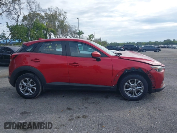 2018 Mazda CX-3 Sport with VIN JM1DKDB73J0305538, listed as a IAAI auction lot 41367063 with 109,884 mi miles. Bid and sale history available at carsss.com. Image 13.