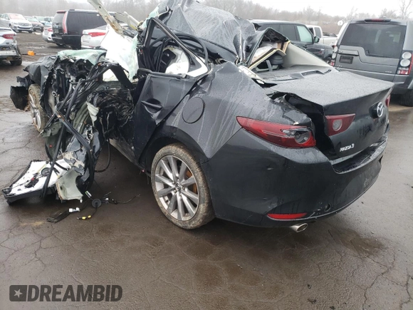 2019 Mazda 3 Preferred with VIN 3MZBPADL4KM113283, listed as a Copart auction lot 49325485 with Not Provided miles and Non Repairable. Bid and sale history available at DreamBid. Image 2.