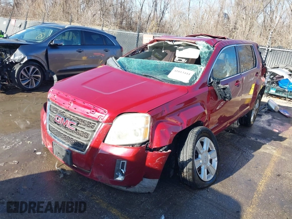2013 GMC Terrain SLE with VIN 2GKFLSE38D6423586, listed as a IAAI auction lot 41013444 with 189,690 mi miles and . Bid and sale history available at DreamBid. Image 6.