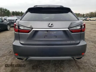 2022 Lexus RX with VIN 2T2HZMDA7NC320668, listed as a Copart auction lot 51437455 with 55,069 mi miles and Salvage Title. Bid and sale history available at carsss.com. Image 6.
