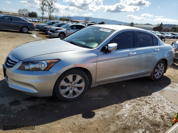 2011 Honda Accord Sdn LX-P with VIN 1HGCP2F41BA125439, listed as a Copart auction lot 49822515 with 0 mi miles and Salvage Title. Bid and sale history available at carsss.com. Image 1.