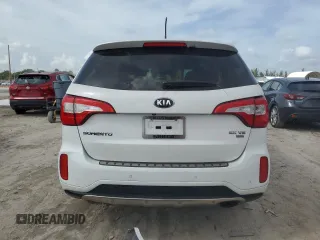 2014 Kia Sorento SX with VIN 5XYKW4A7XEG465798, listed as a Copart auction lot 69377074 with 63,379 mi miles and Salvage Title. Bid and sale history available at carsss.com. Image 6.